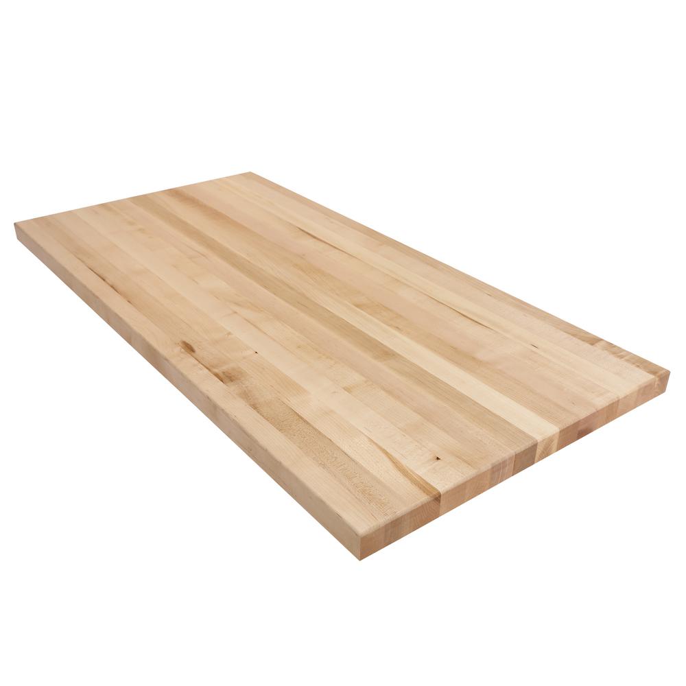 Swaner Hardwood 4 Ft L X 2 D 1 75 In T Butcher Block Swaner Hardwood 4 Ft L X 2 D 1 75 In T