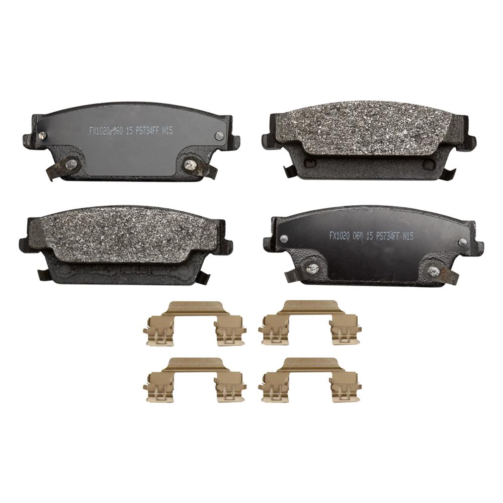 Monroe Brakes ProSolution SemiMetallic Brake Pads 20042009 Fits