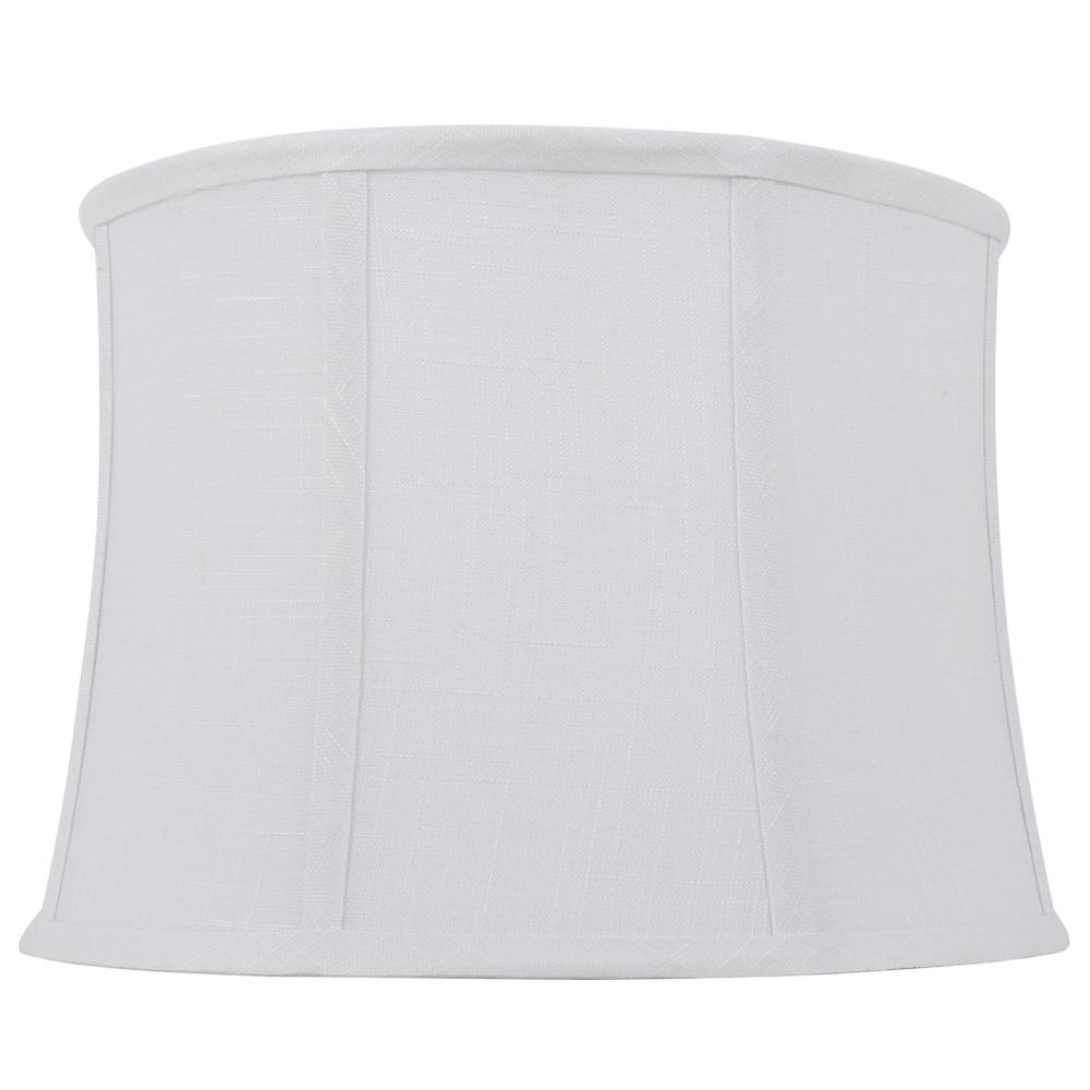 white round lamp shade