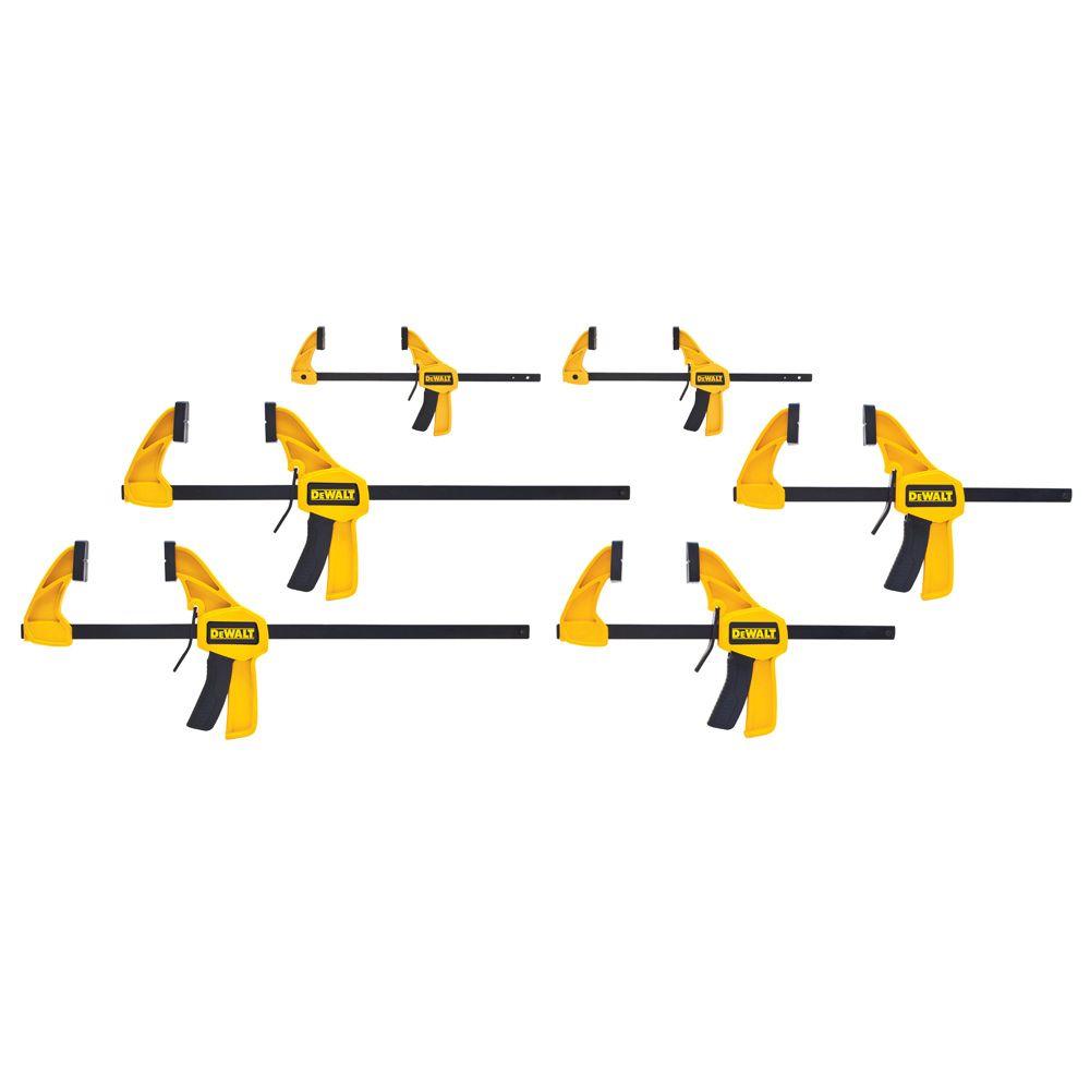 DEWALT Clamp Set (6Piece)DWHT83197 The Home Depot