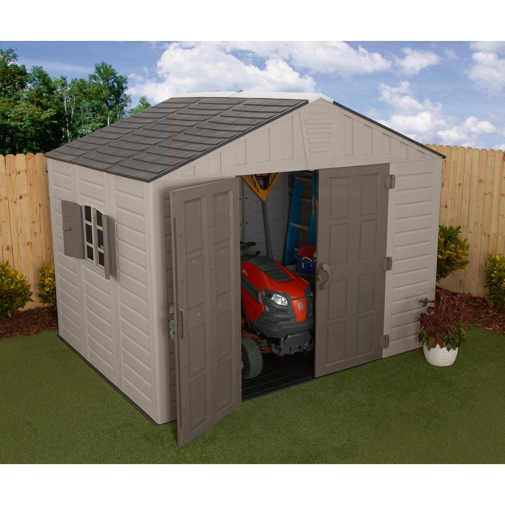 Us Leisure 10 Ft X 8 Keter, Home Depot Outdoor Storage Shed