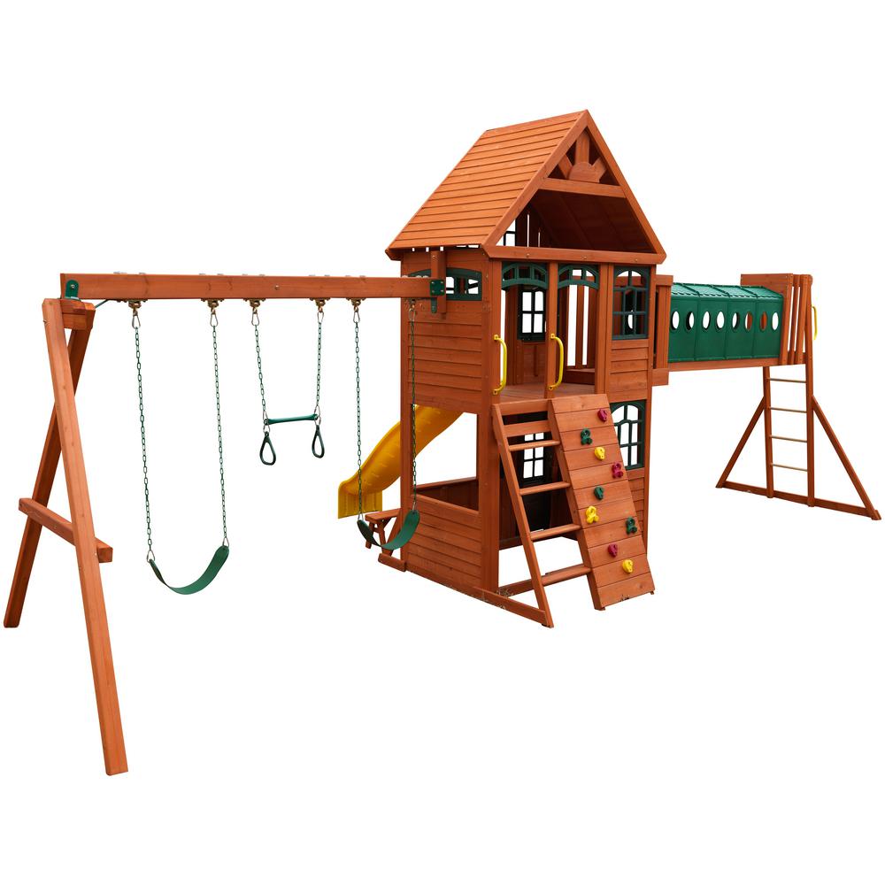 huntington resort wooden playset