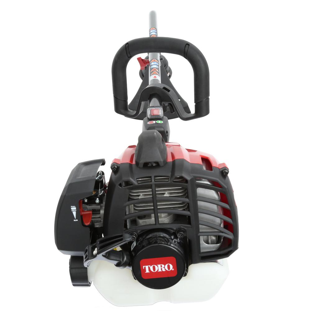 toro 2 cycle straight shaft gas trimmer