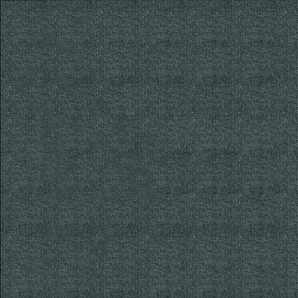 15 tiles Sky Grey 60sq.ft. 24x 24 Carpet Tile Peel and Place -Crochet