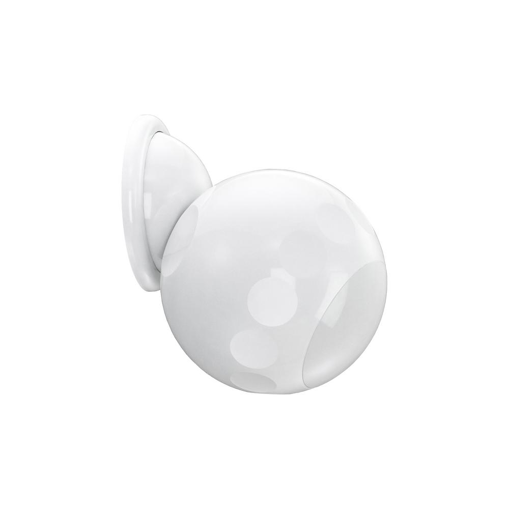 Elexa Dome ZWave Plus Motion Detector with Light Sensor and Flexible