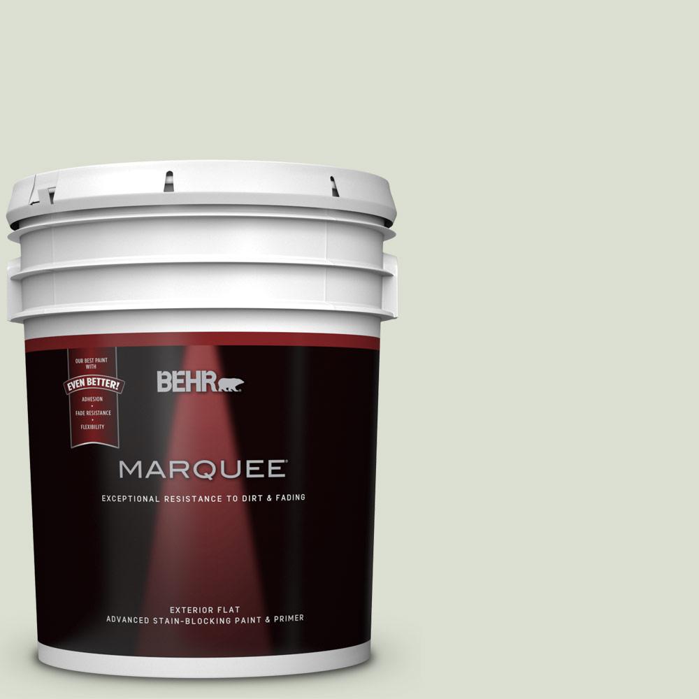 BEHR Premium Plus 1gal. PPL47 Sage Tint Flat Exterior Paint405001 The Home Depot
