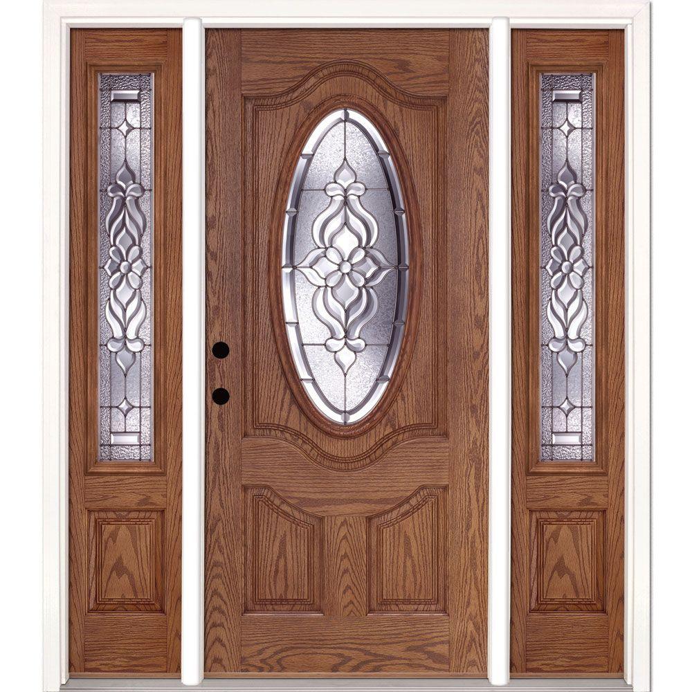 Feather River Doors 63 5 In X81 625 Lakewood Zinc 3 4 Oval Lite Feather River Doors 63 5 In X81 625 Lakewood Zinc 3 4