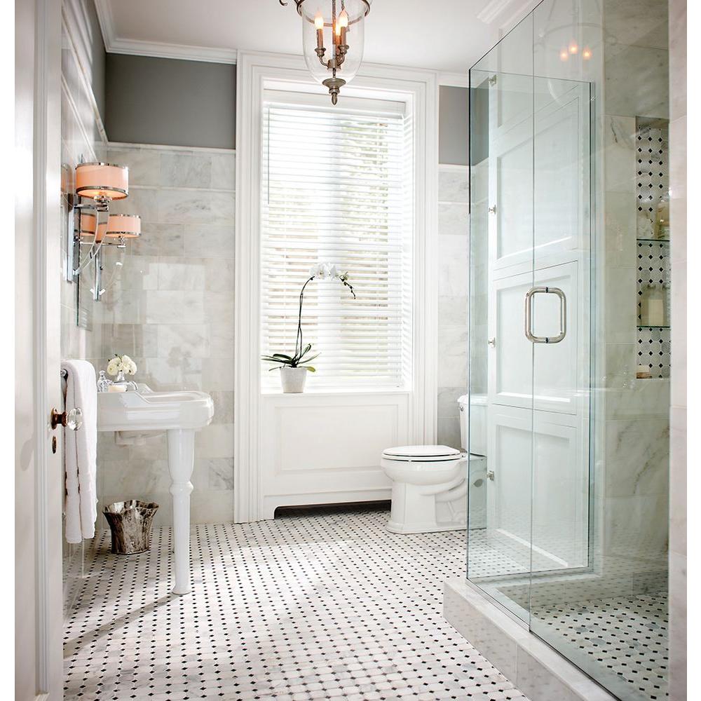 Msi Carrara White 12 In X 24 Polished Marble Floor And Wall Tile Sq Ft Case Tcarrwht1224 The Home Depot - Marble Bathroom Tile Home Depot Msi Carrara White 12 In X 24 Polished Marble Floor And Wall Tile Sq Ft Case Tcarrwht1224 The Home Depot - Marble Bathroom Tile Home Depot