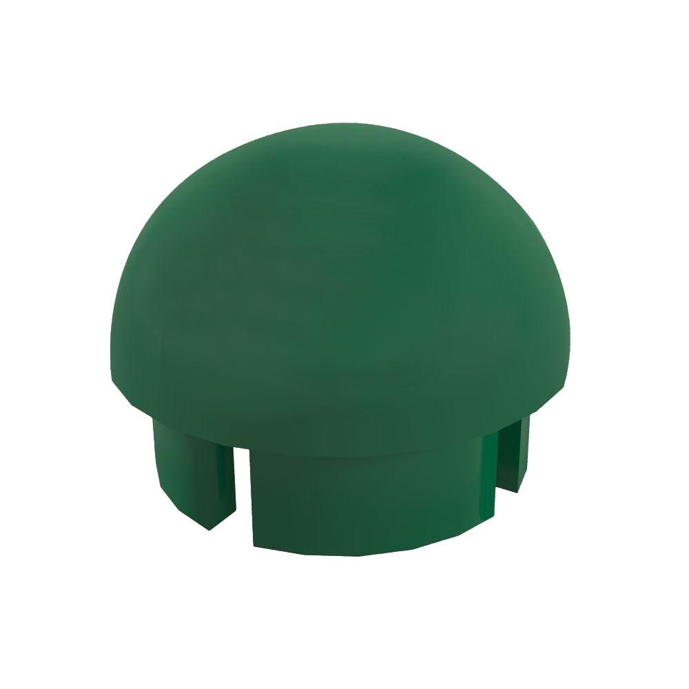 Formufit 11/4 in. Furniture Grade PVC Internal Ball Cap in Green (10