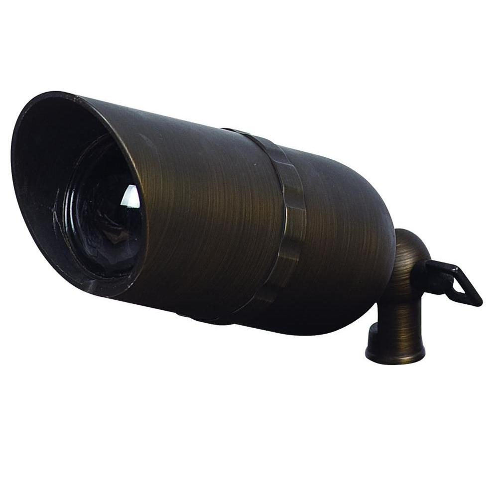 Sunset Lighting Sikora 1Light Matte Bronze Outdoor Directional Light