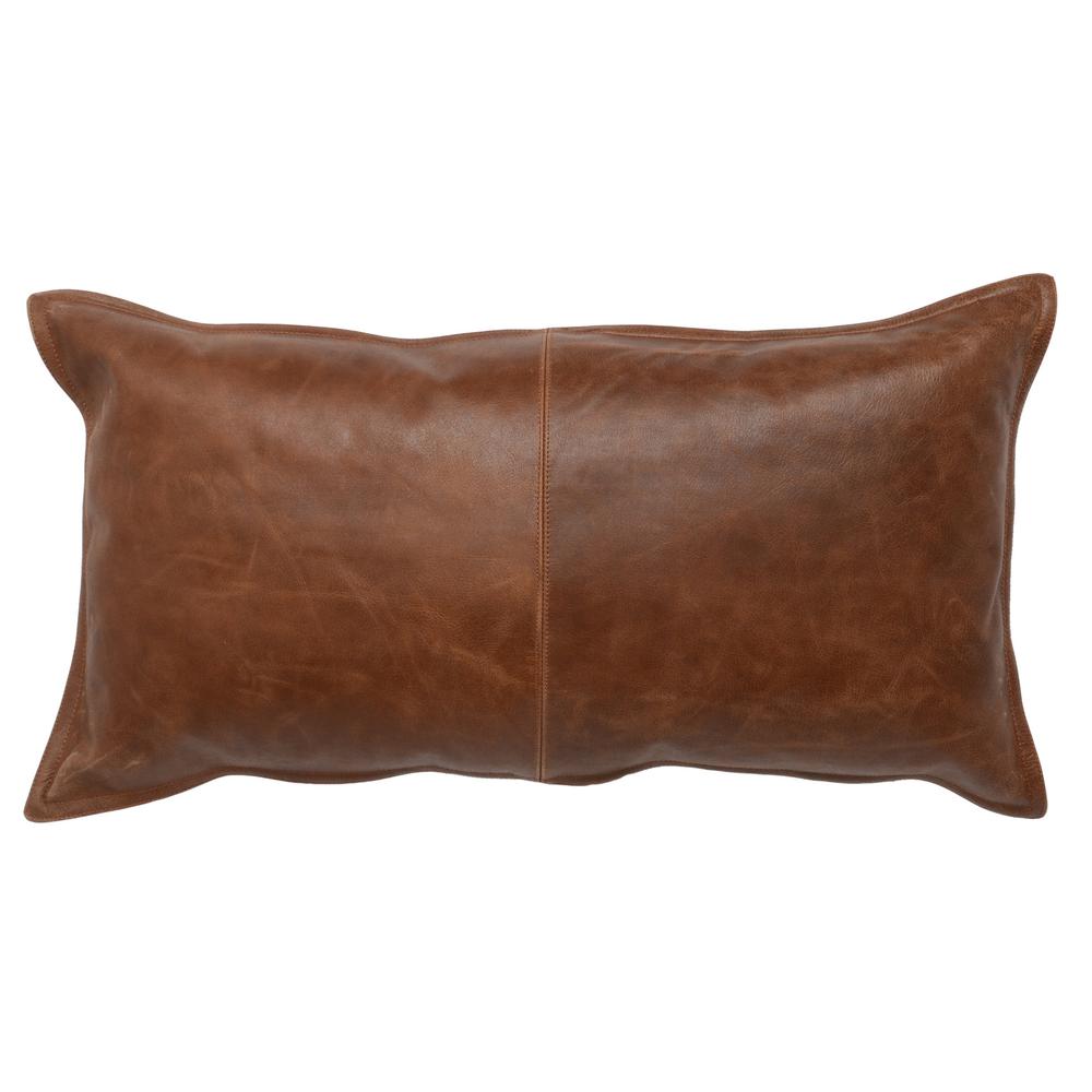 Villa Distressed Leather Kona Brown 14 In X 26 In Rectangle
