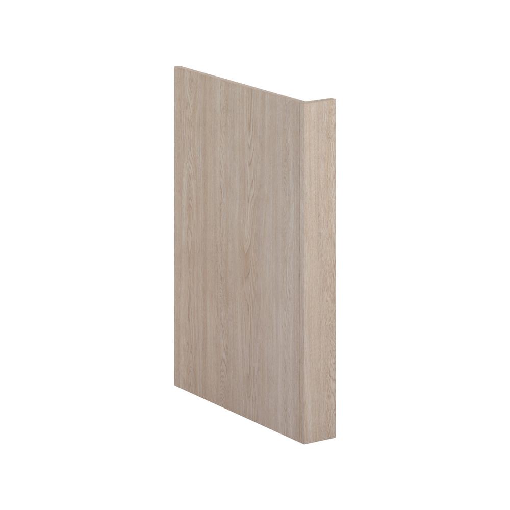 Hampton Bay 24 In X 34 5 1 Dishwasher End Panel Dishwasher End Panel In Unfinished Oak