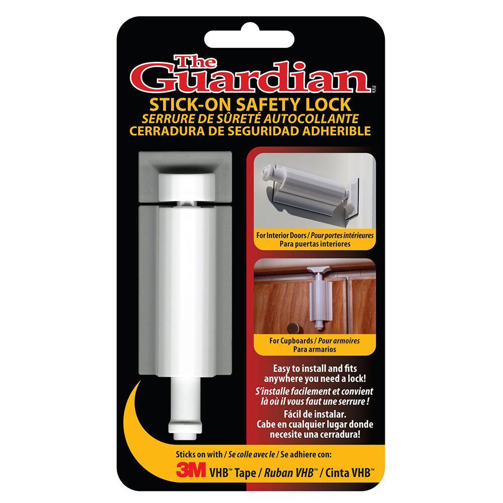 Latches Locks Child Safety The Home Depot Guardian Stick On Safety