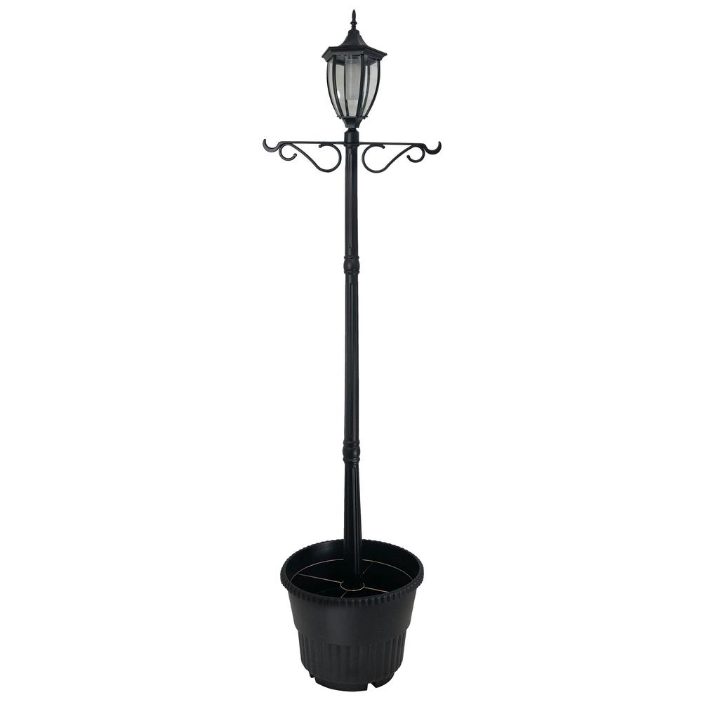 SunRay SunRay Crestmont 1Light Black Integrated Outdoor LED Solar