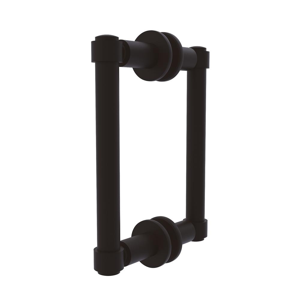 Matte Gray Allied Brass 405-12BB Contemporary 12 Inch Back Shower Door Pull