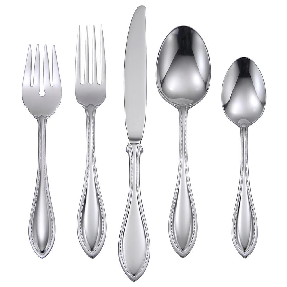 American Harmony 20-Piece Silver 18/0 Stainless Steel Flatware Set (Service for 4)