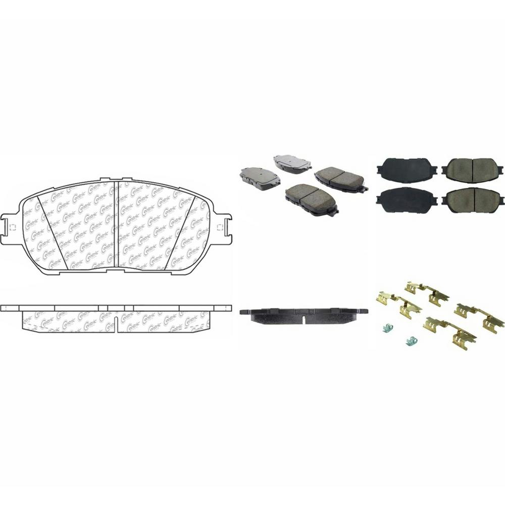 Centric Disc Brake Pad Set