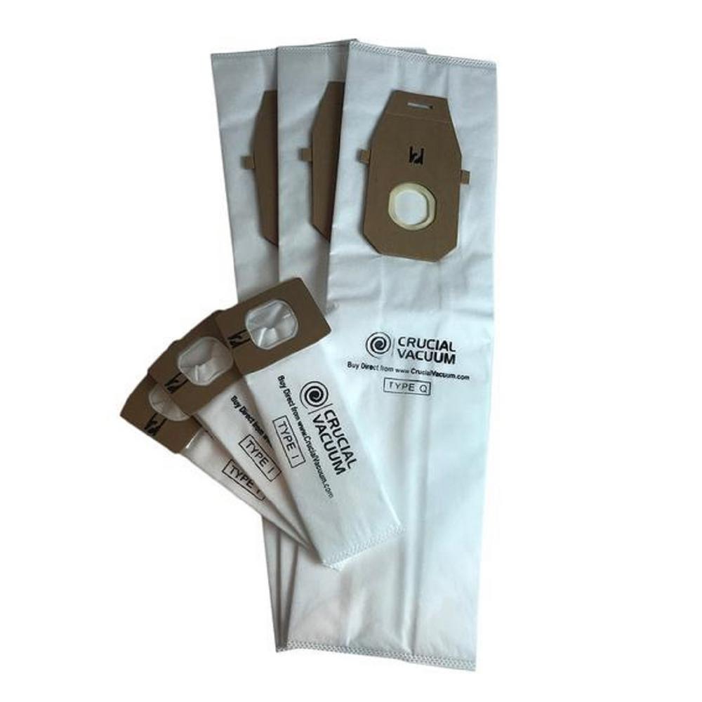 Think Crucial Q And 3i Vacuum Bags Replacement For Hoover Compatible With Part Ah10000 Ah10005 3 Pack