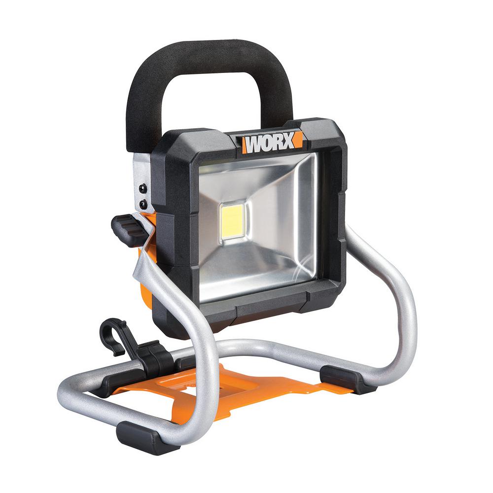 Worx 20-Volt Li-Ion Work Light (Bare Tool Only)-WX026L.9 - The Home Depot