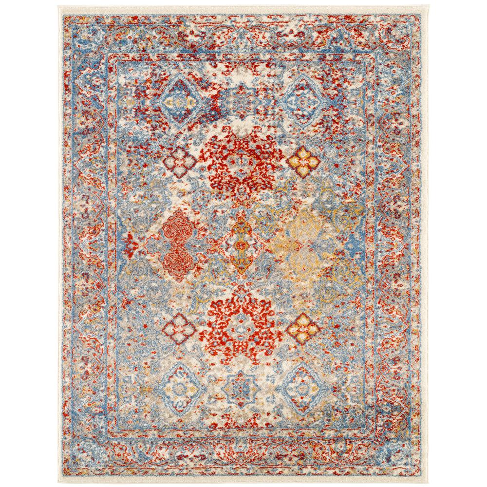 Amer Rugs Scentasia Red Yellow Bordered 5 Ft 1 In X 7 6 Area Rug This Fits Your Make Sure By Entering Model Number Thick Plush 0 5 Pile Height 100 Polypropylene Loomed In Turkey Stain