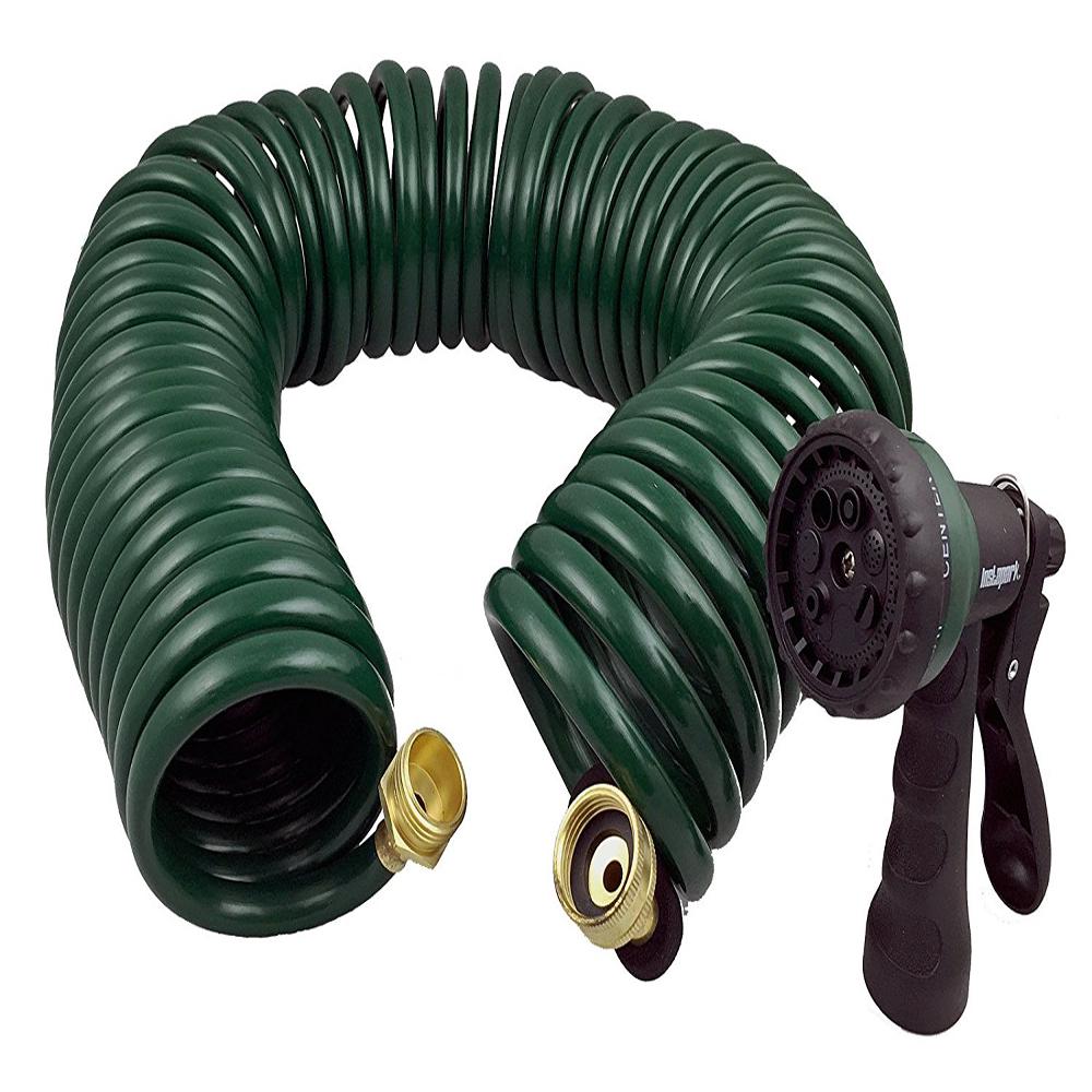 3 4 In Dia X 50 Ft Recoil Garden Water Hose Ghn 06 The Home Depot