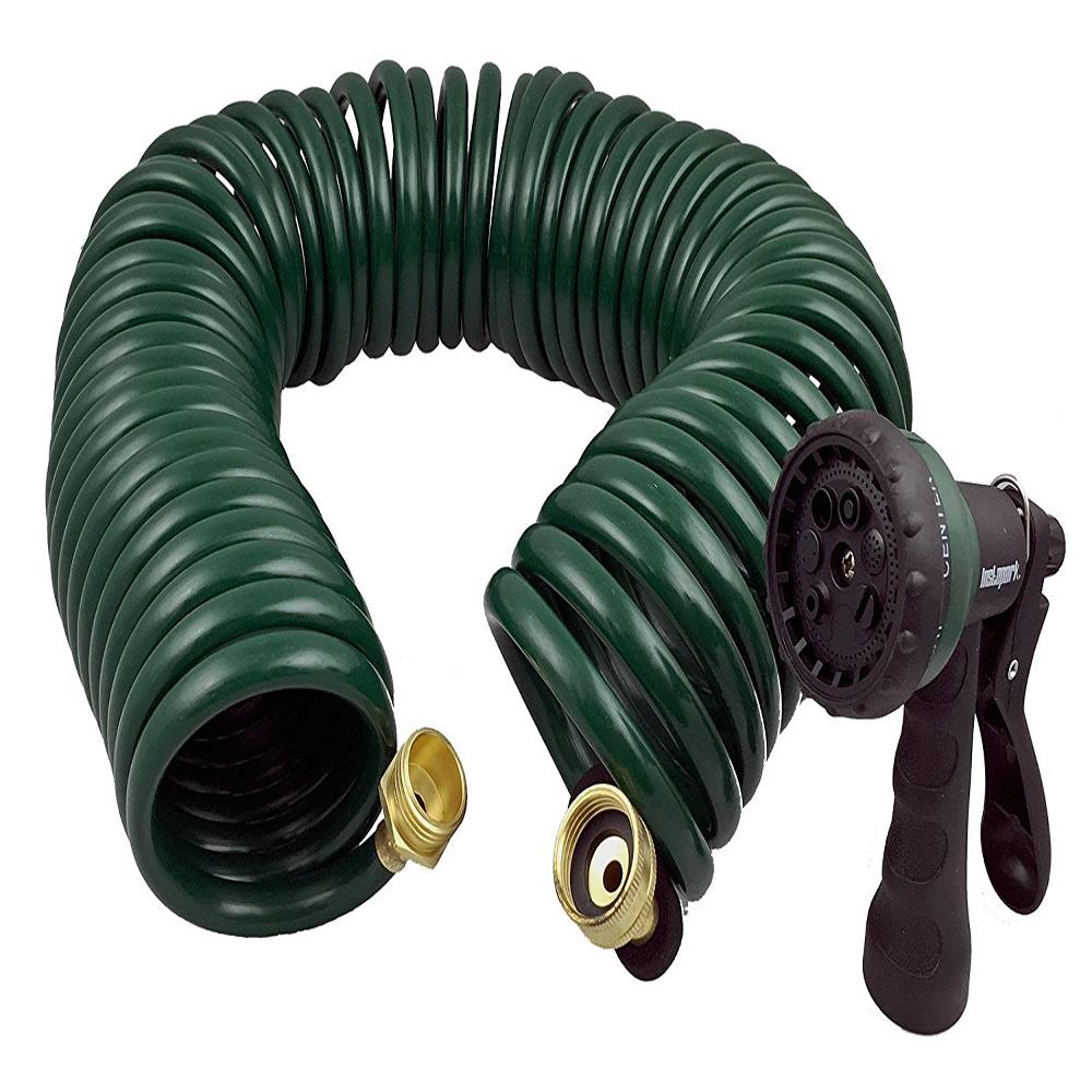 water hose garden hoses use depot types recoil ghn dia ft