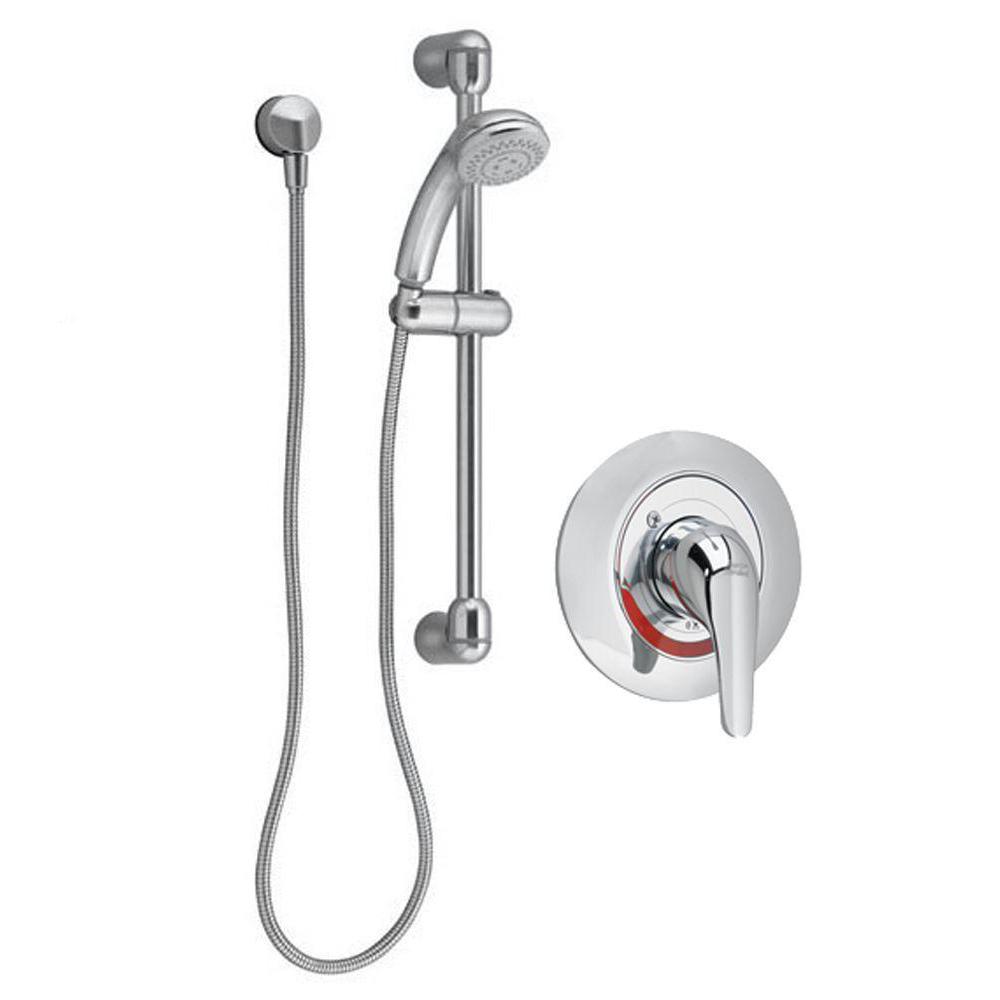 American Standard Commercial Water Saving 36 In Shower System With American Standard Commercial Water Saving 36 In Shower System With Hand Polished