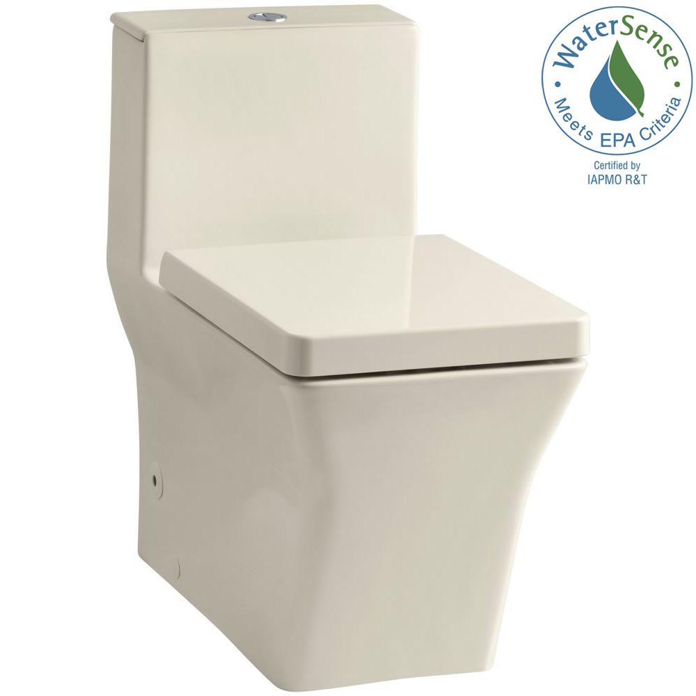 KOHLER Reve 1Piece 0.8 or 1.6 GPF Dual Flush Elongated Toilet in