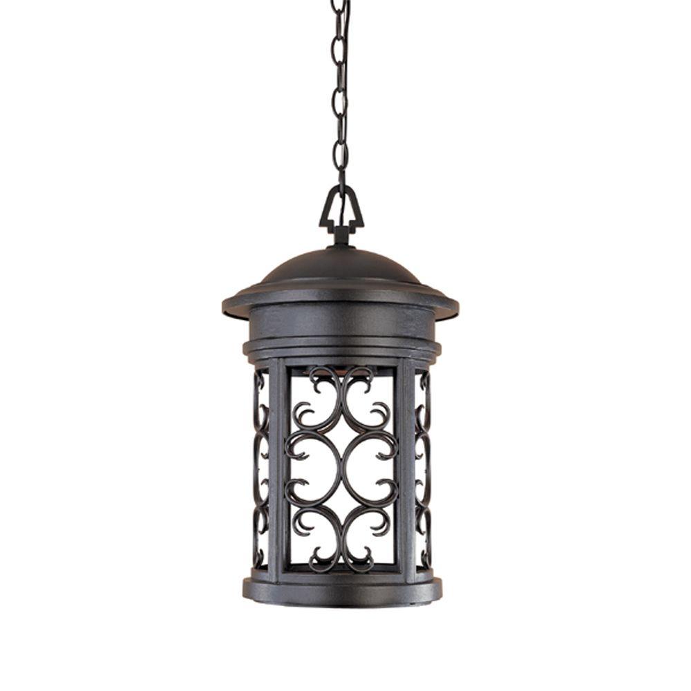 Designers Fountain Ellington Oil Rubbed Bronze Outdoor Hanging Lamp