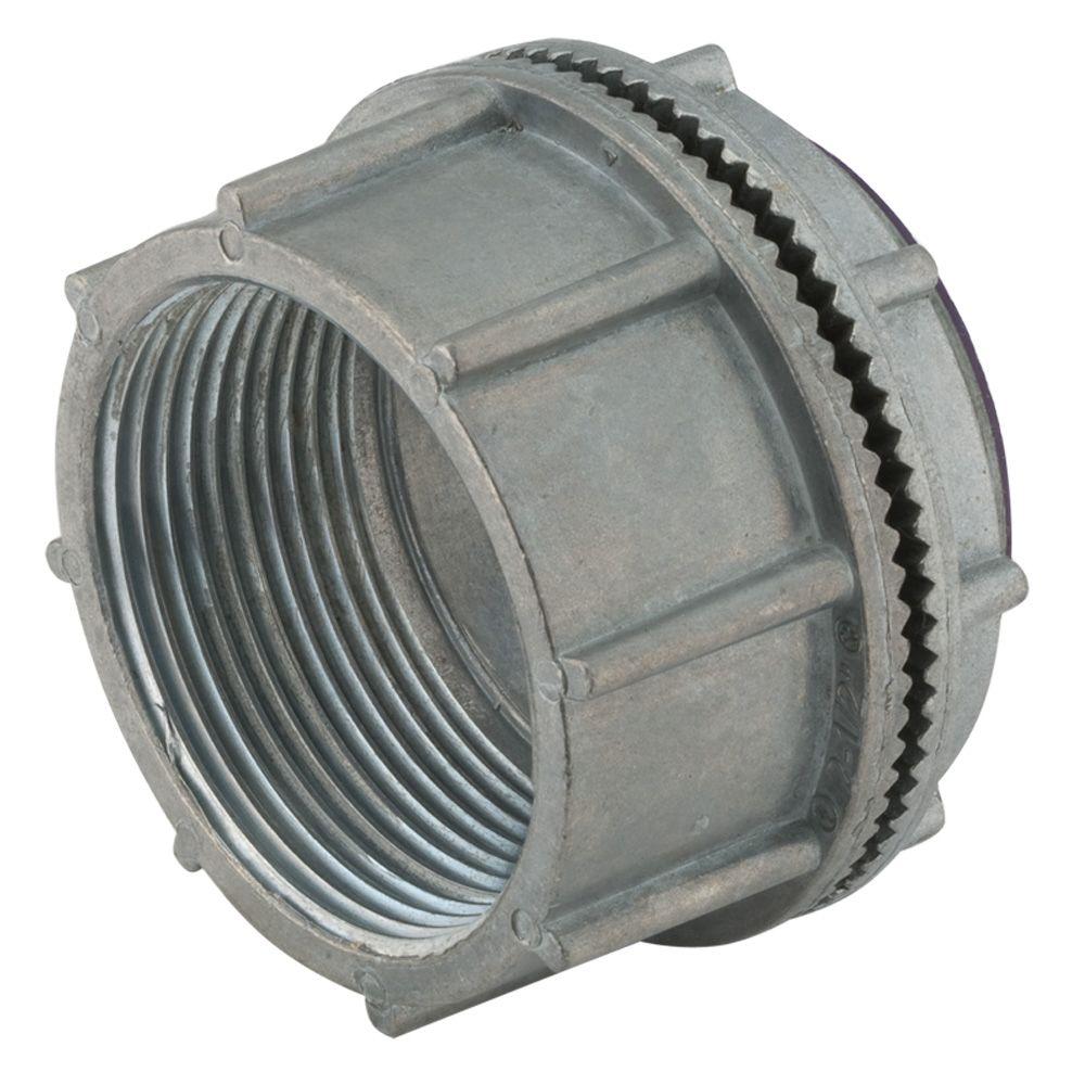 31/2 in. Zinc Rigid Water Tight Conduit Hub16335B The Home Depot