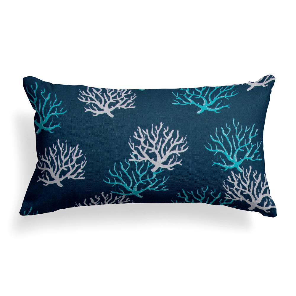 blue patio pillows