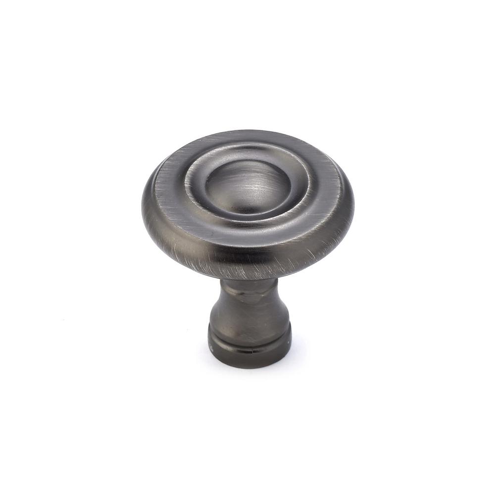 Richelieu Hardware Traditional 11/4 in. (32 mm) Antique nickel Round