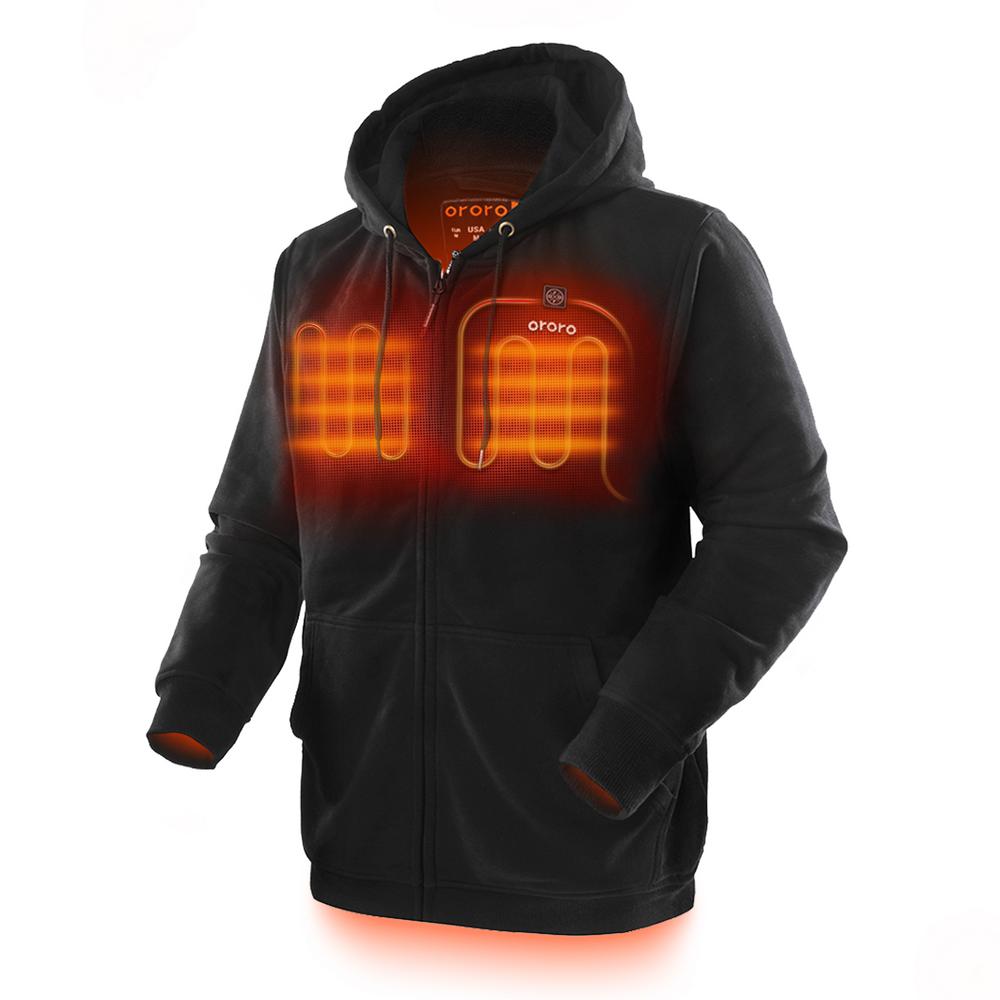 black and volt hoodie