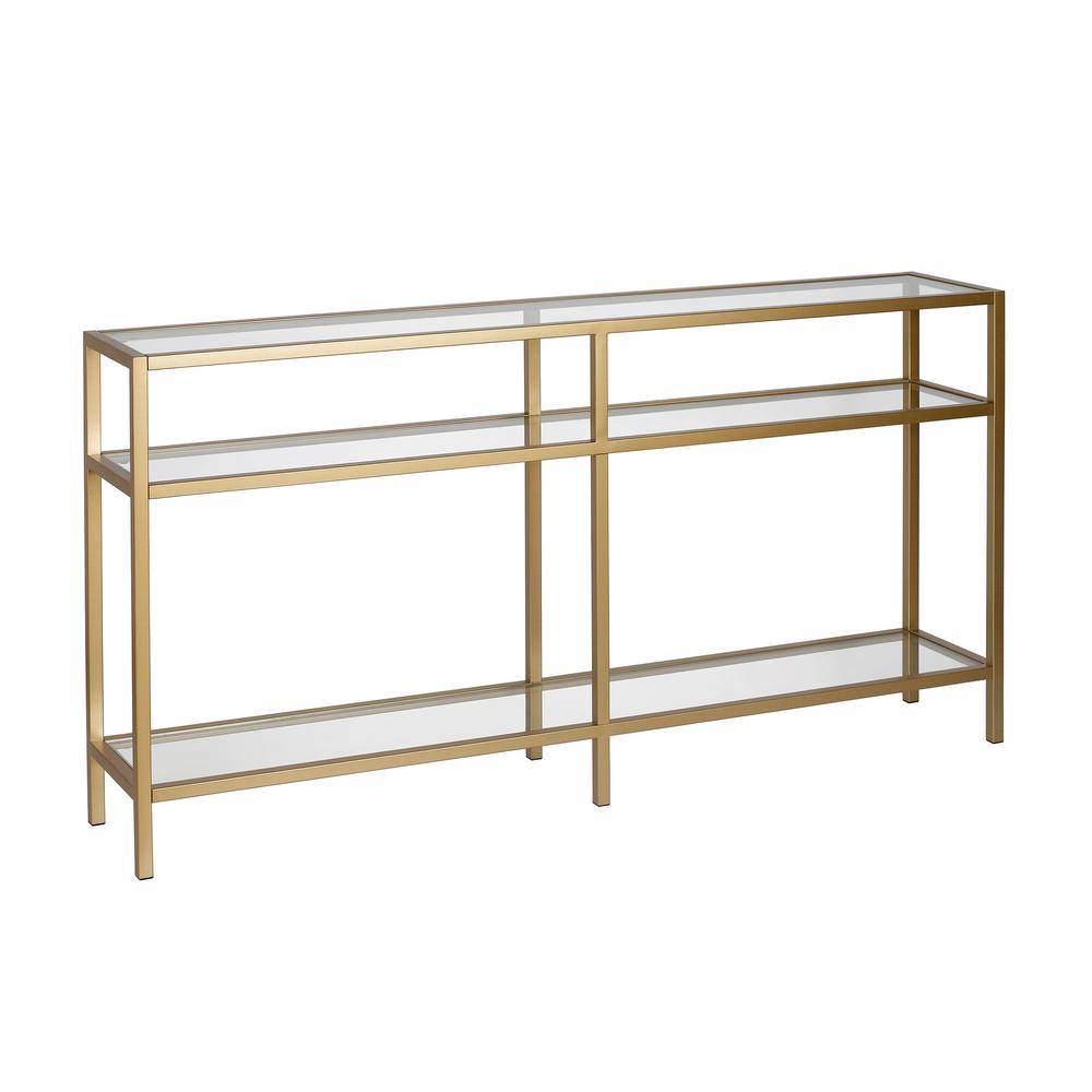 Meyer&Cross Vega Brass Console TableAT0256 The Home Depot