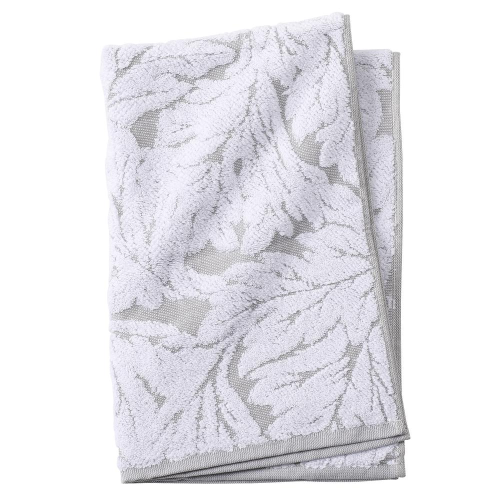  Home  Decorators  Collection  Faro 1 Piece Hand Towel  in Grey 