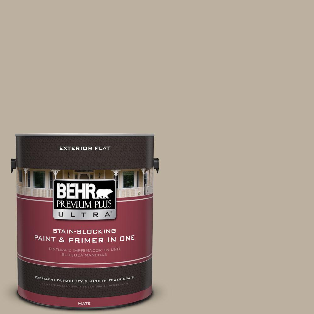 Behr Premium Plus Ultra 1 Gal 750d 4 Pebble Stone Flat Exterior Behr Premium Plus Ultra 1 Gal 750d 4 Pebble Stone Flat Exterior