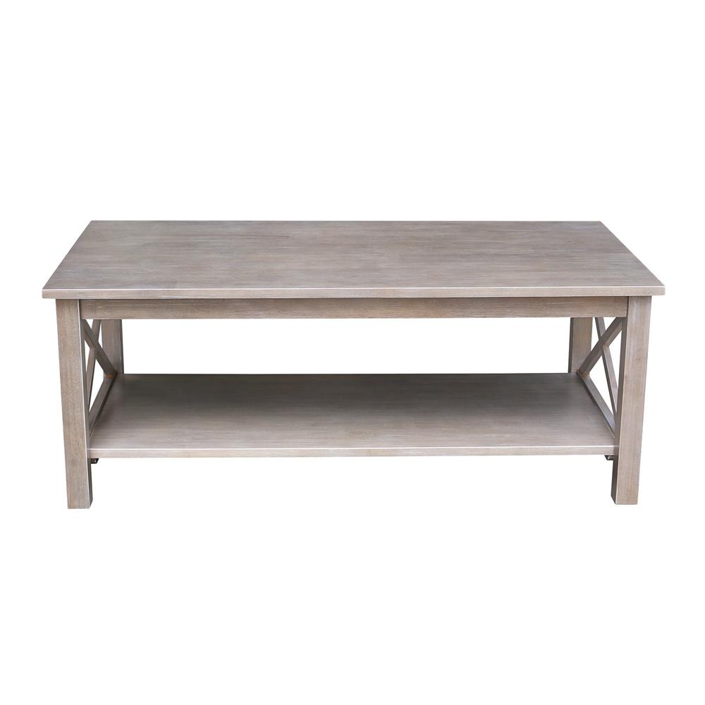 International Concepts Hampton 46 in. Weathered Taupe Gray Large