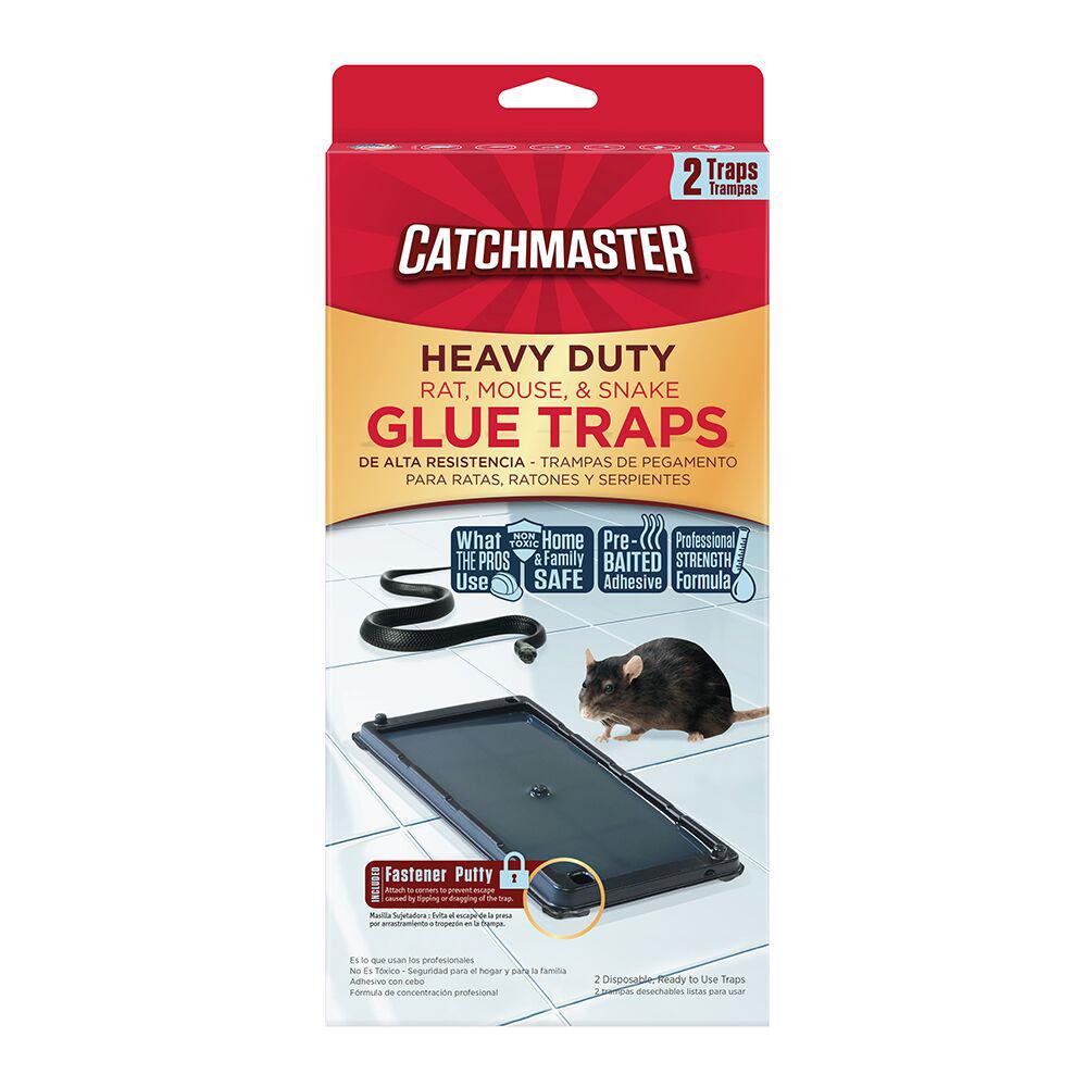 Catchmaster HeavyDuty Rat Size Glue Traps (2Pack) (Case of 12)404SD