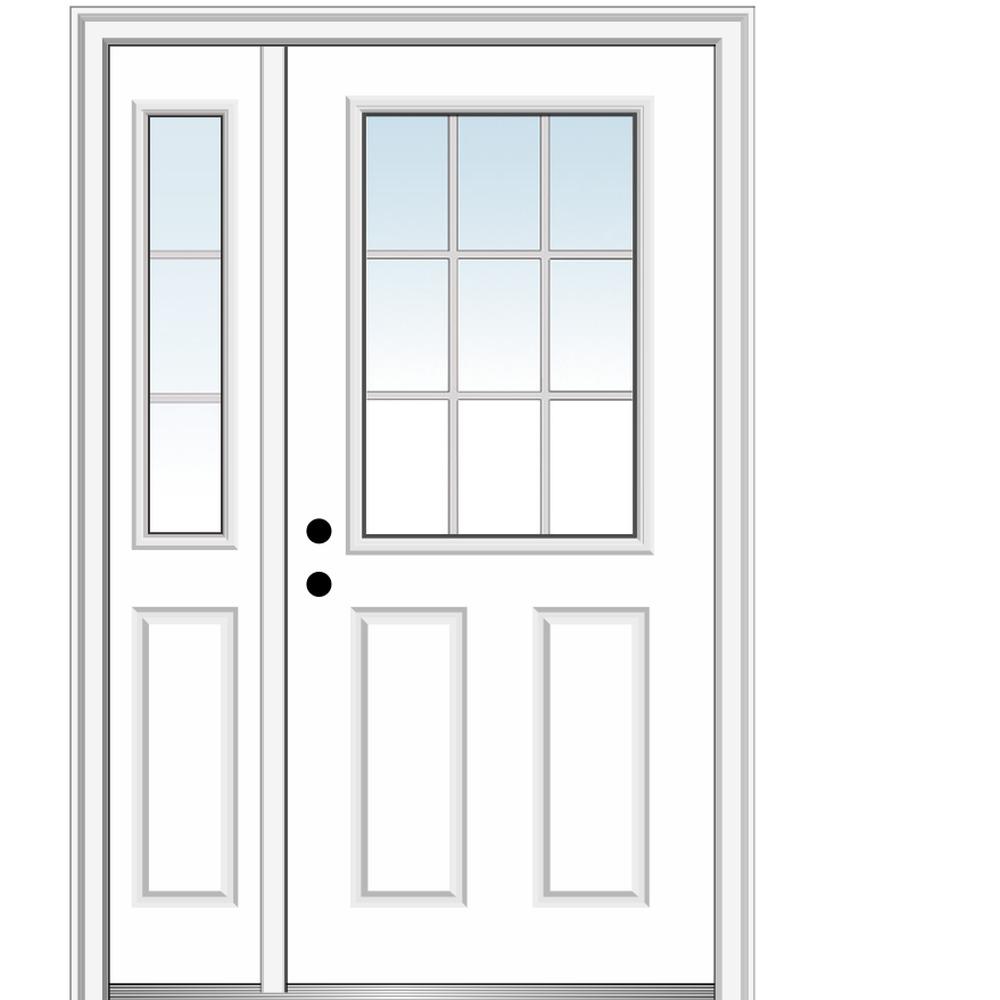 Mmi Door 51 In X 81 75 In Internal Grilles Right Hand 1 2 Lite 2