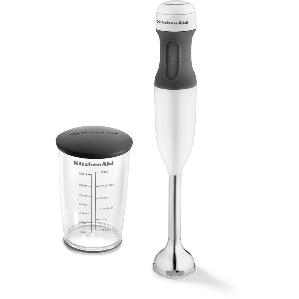 KitchenAid 2-Speed Immersion Blender KHB1231WH - The Home Depot