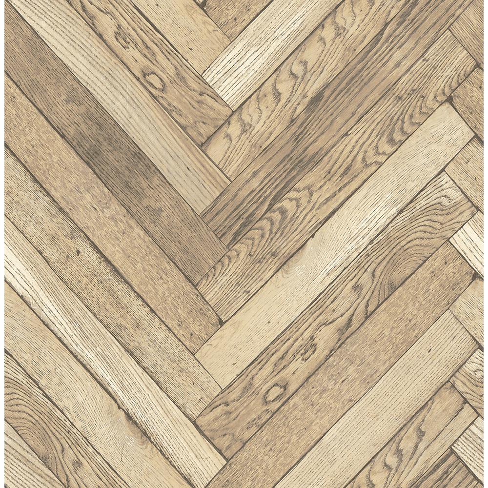 Wood Wallpaper Home Decor The Depot Altadena Light Brown Diagonal Wood Wallpaper