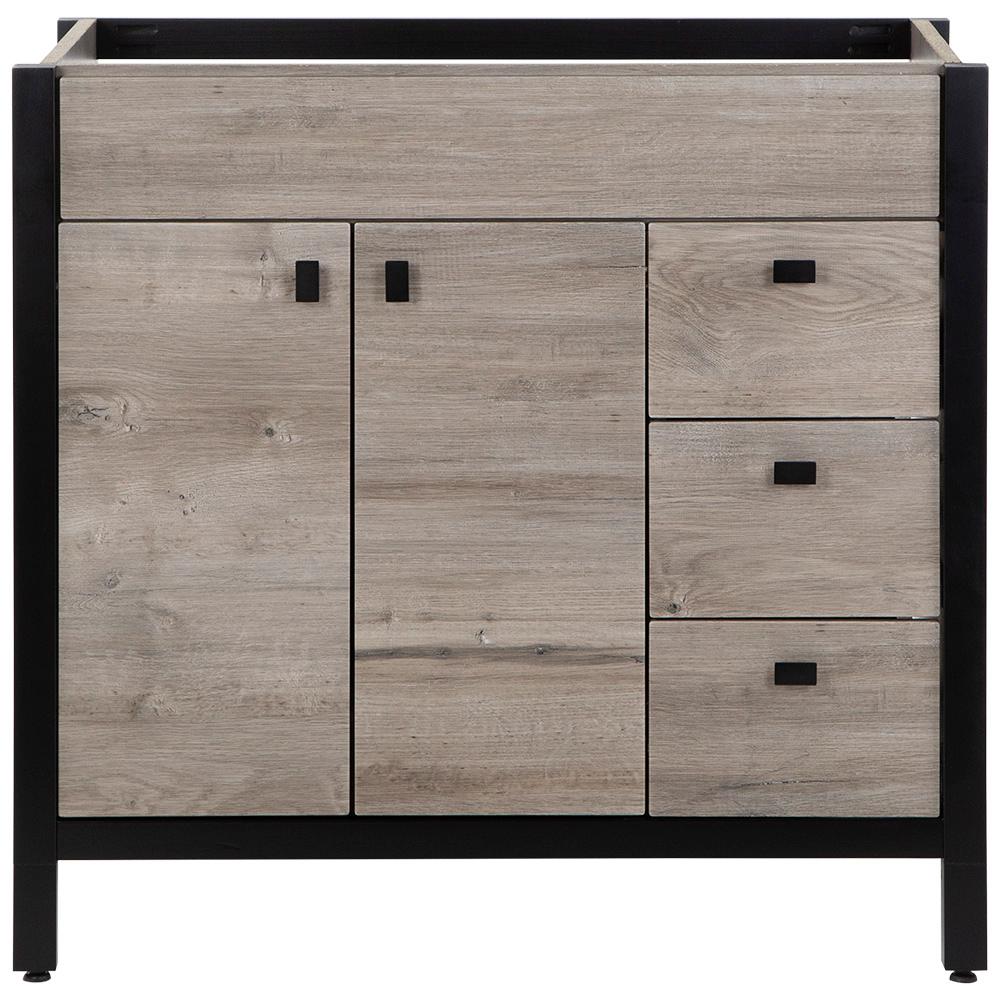 Home Decorators Collection Greyford 36 In W X 22 In D Bathroom Vanity Cabinet Only In White Washed Oak Gd36 Wo The Home Depot