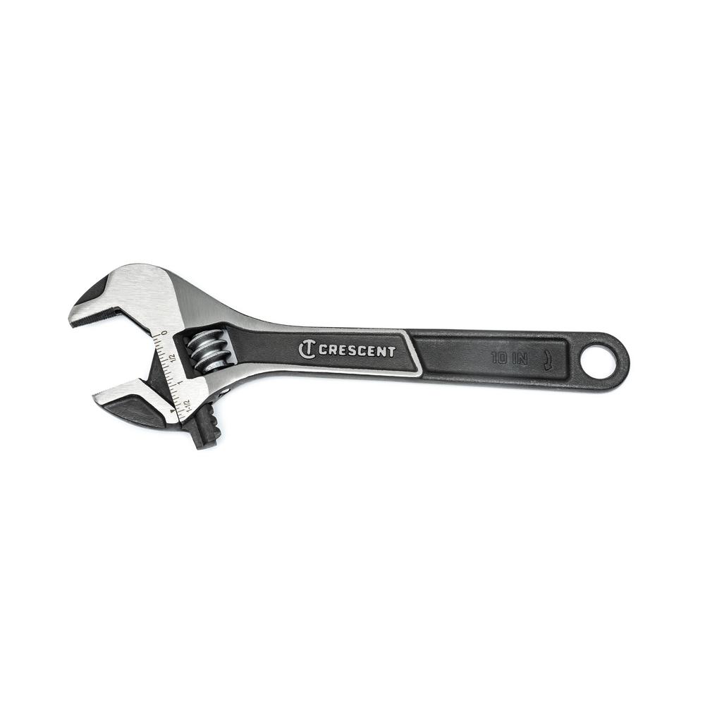 Crescent 10 in. Wide Jaw Adjustable Wrench-ATWJ210VS - The Home Depot