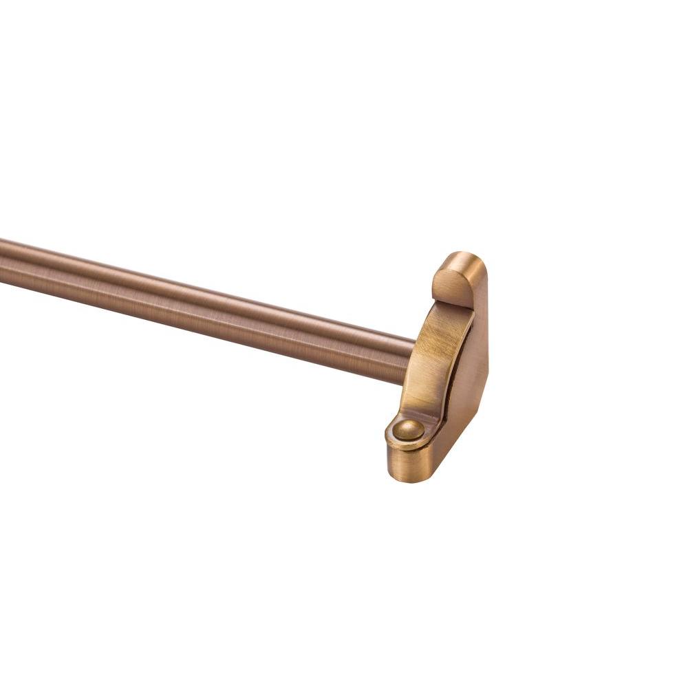 SET OF 13 3//8/" ANTIQUE BRASS URN FINIAL STAIR RODS REED R02REU