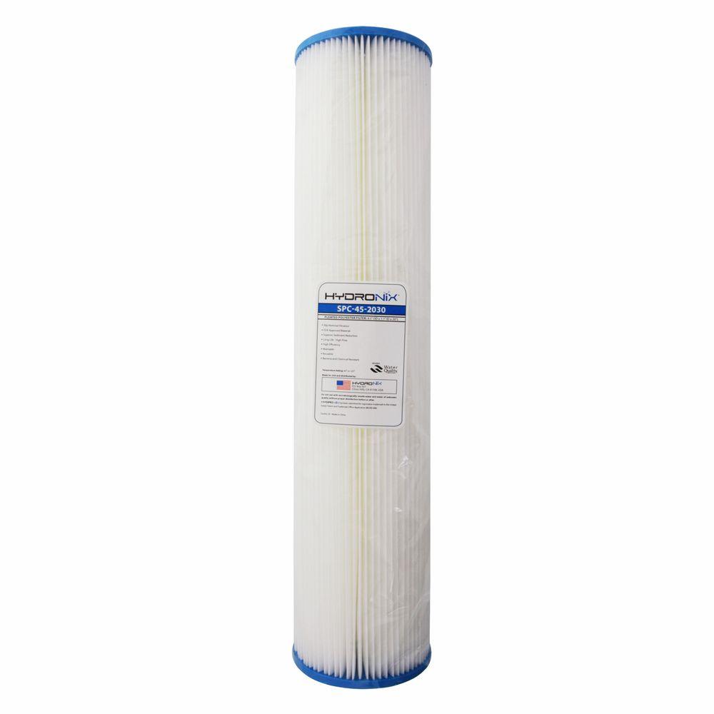 HYDRONIX SPC-45-2030 4.5 in. x 20 in. 30 Micron Polyester ...
