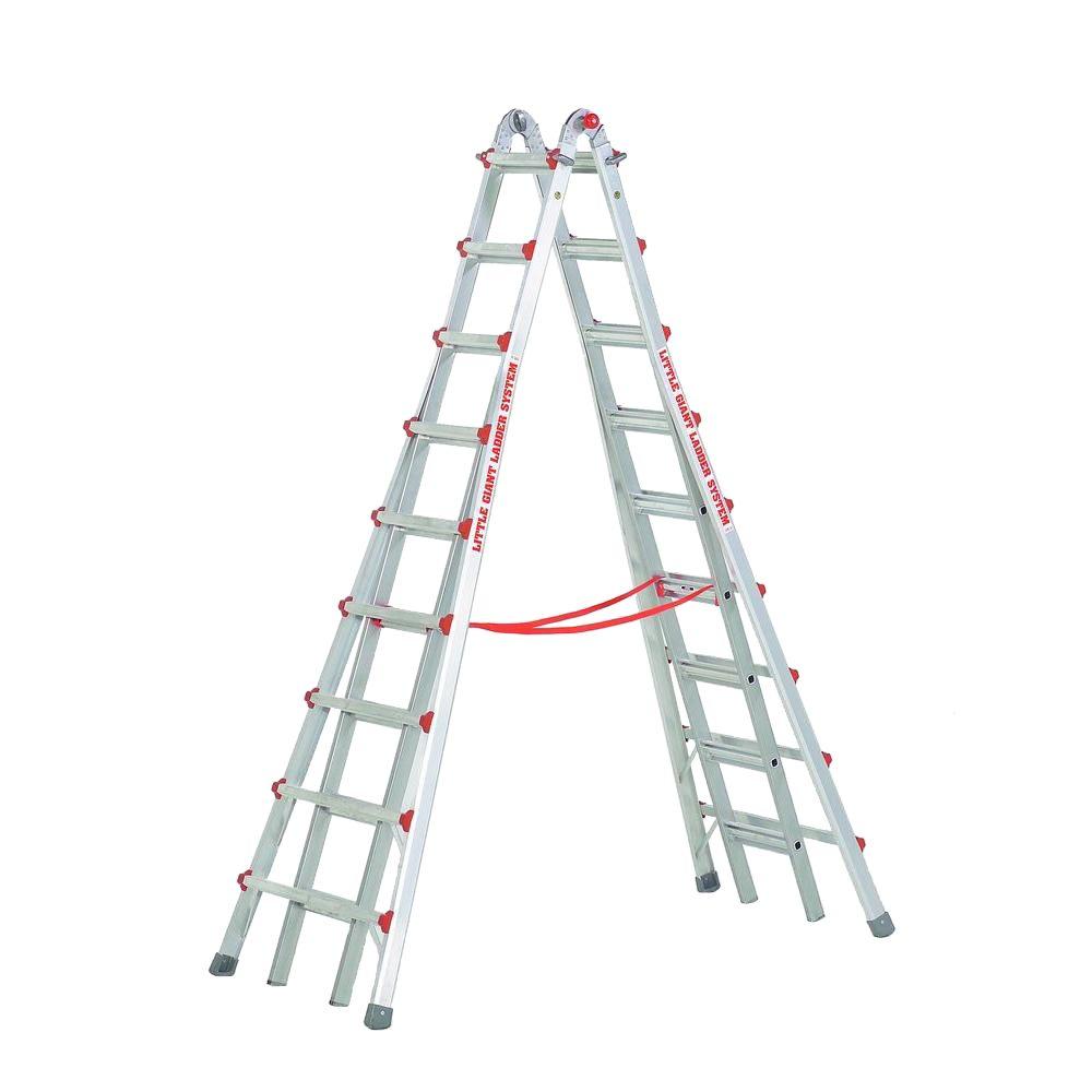 Little Giant Ladder Systems SkyScraper 17 ft. Aluminum Step Multi