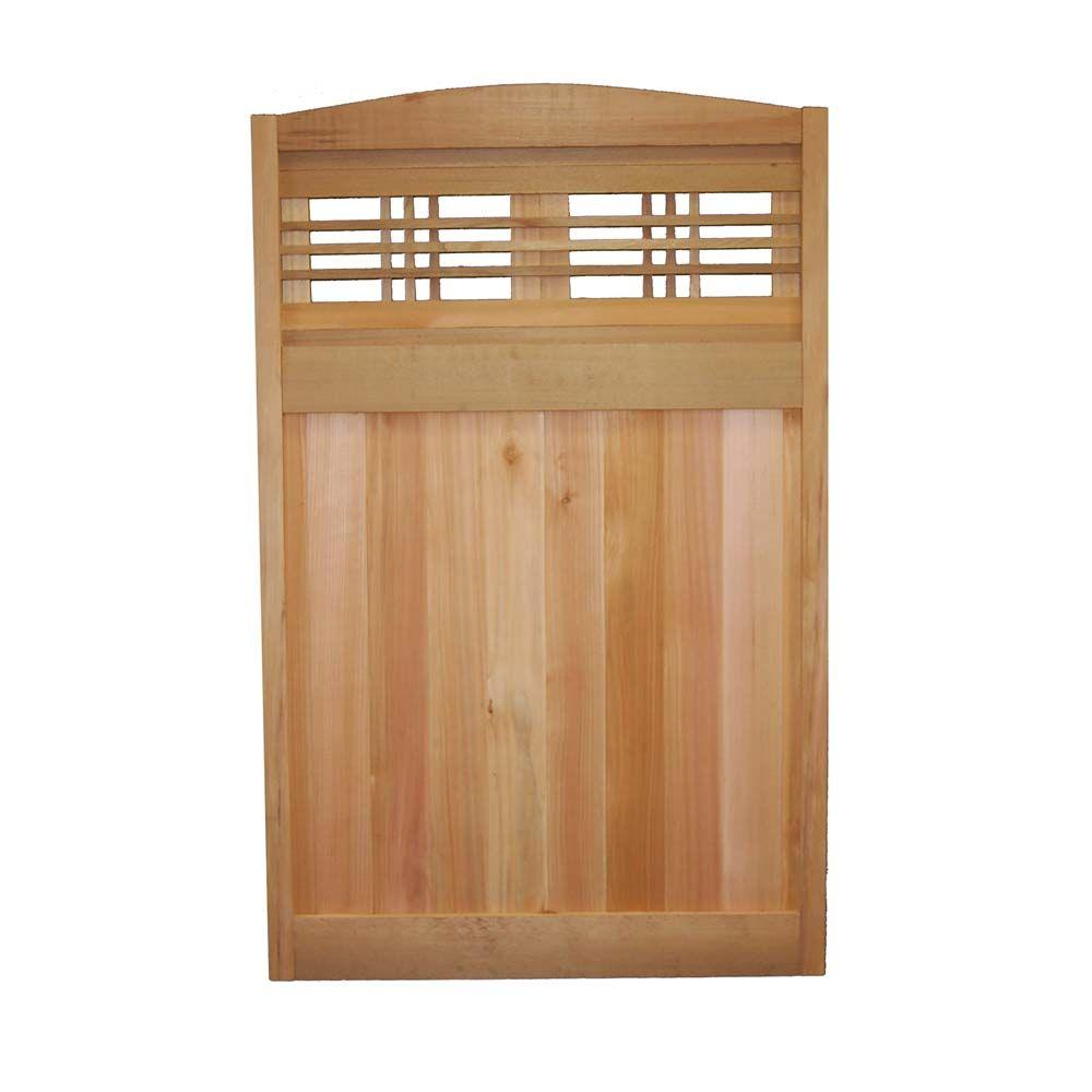 Wood Fence Panels - Wood Fencing - The Home Depot