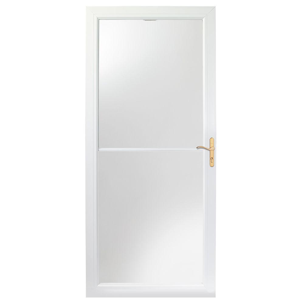 32 X 80 Storm Doors Exterior Doors The Home Depot