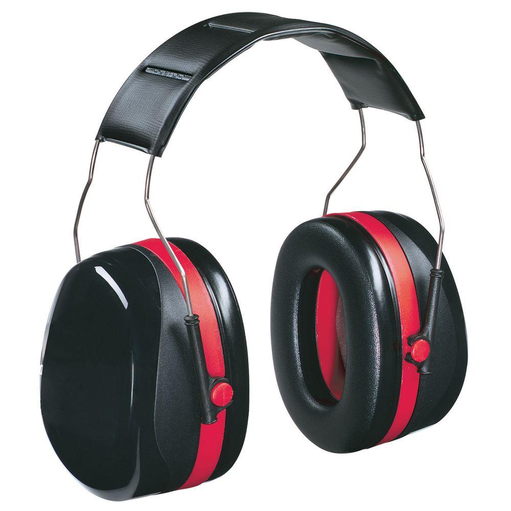 3M Black Professional Ear Muff-90561-4DC - The Home Depot