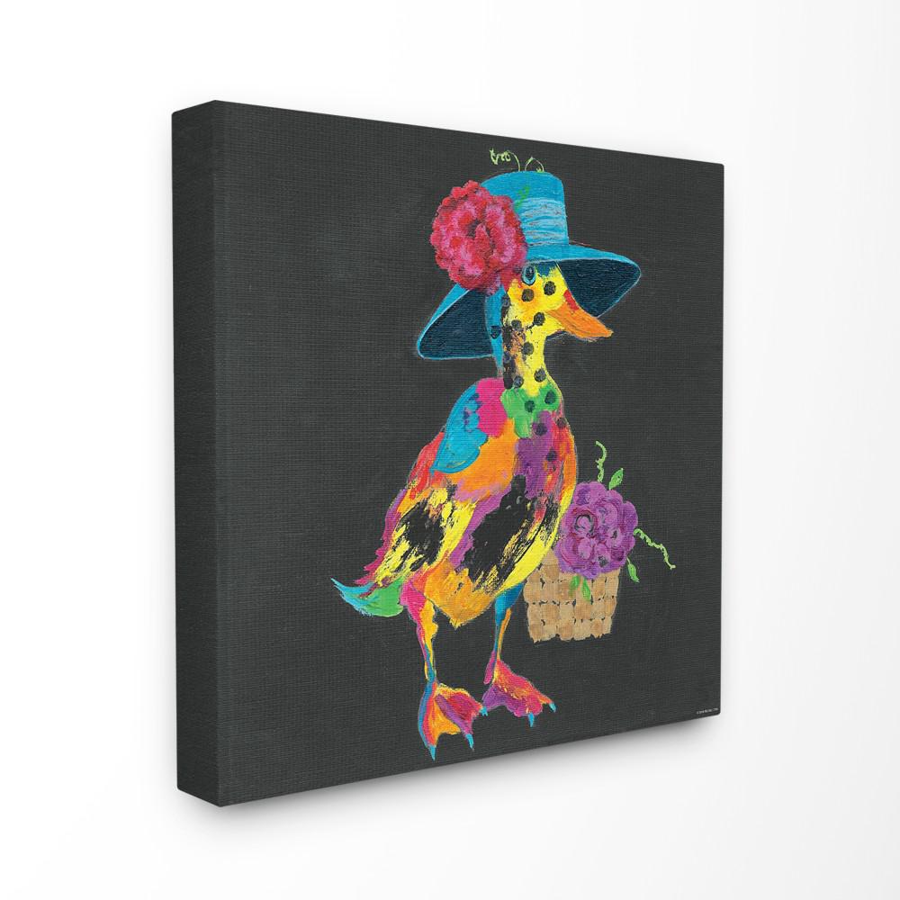 The Stupell Home Decor Collection 24 In X 24 In Playful Duck